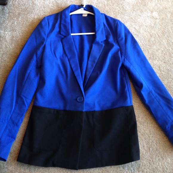 Black and Blue blazer