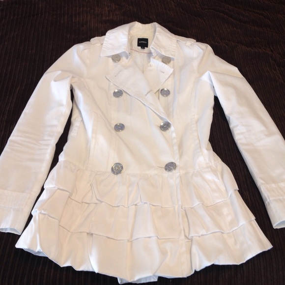 White Express spring jacket