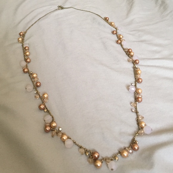 Forever 21 Long Beaded Necklace