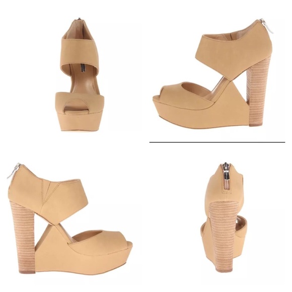 BCBGeneration (Velara) wedge sandal size 8