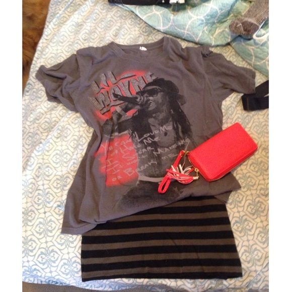 Distressed Lil Wayne t shirt