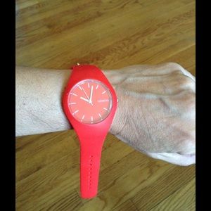 Geneva watch red