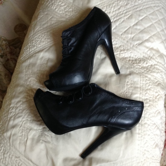 ALDO Peep-Toe Platform Booties