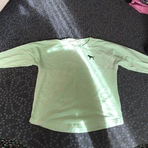 Vs pink varsity line green