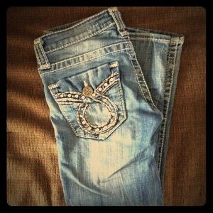 Big star liv crop jeans