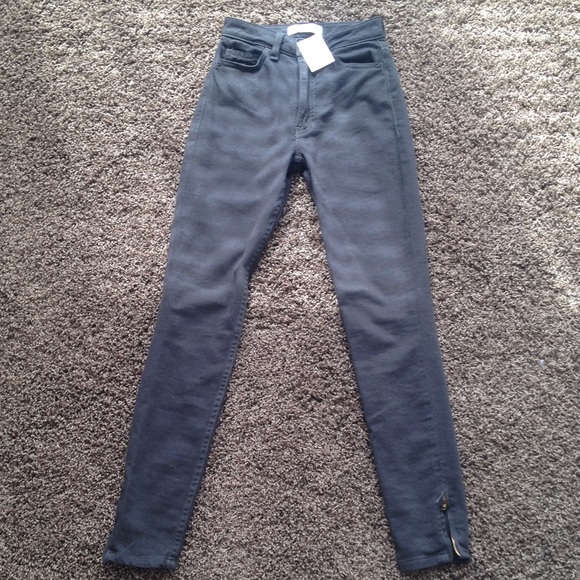 AA Four Way Stretch Side Zipper Jeans