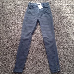 AA Four Way Stretch Side Zipper Jeans