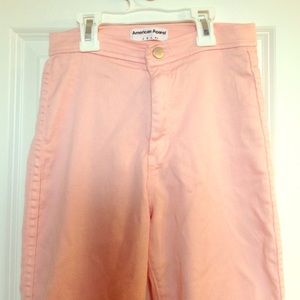 Pink High Waisted Trousers