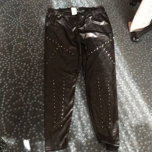 Forever 21 faux leather leggings