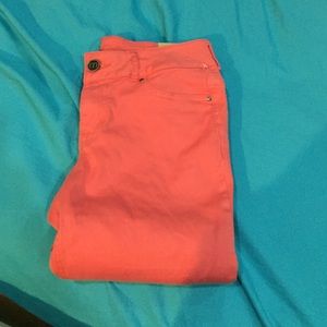 Pink jeggings