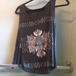 Patterned tank