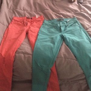 Levi colored jeans bundle