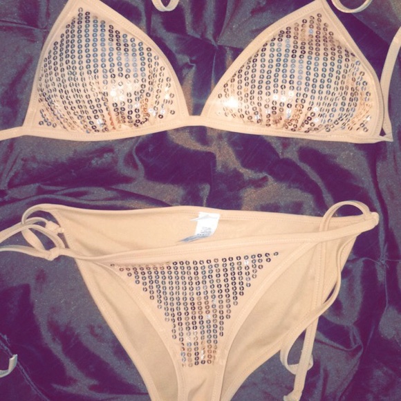 Sequin bikini