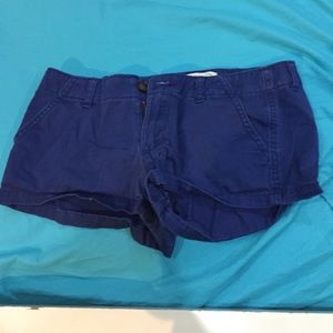 Navy Blue Hollister shorts