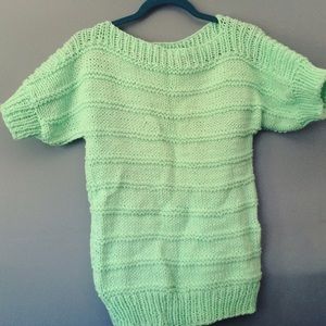 "Nana's Favorite" 80's Sweater! (Handmade vintage)