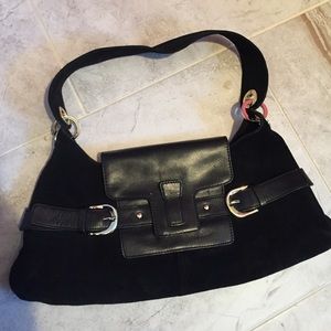 💥Banana Republic Suede/Leather shoulder bag