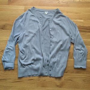 J. Crew Button-Up 3/4 Length sleeve sweater