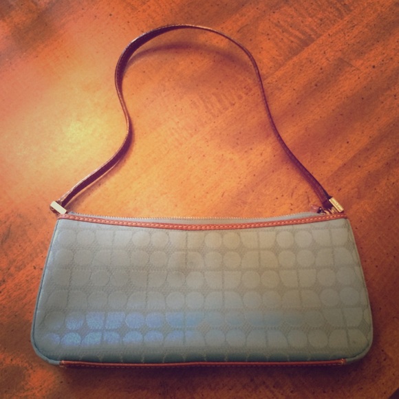 Never been used small Kate Spade, blue handbag.