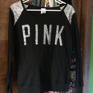 Black and silver long sleeve