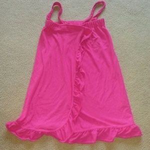 Jessica Simpson ruffle wrap towel