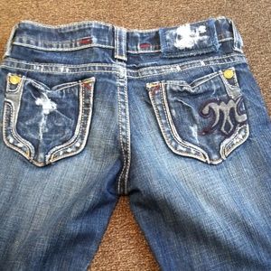 Mek Jeans like new size 26/34, super cute!!!