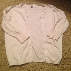 White Nordstrom cardigan
