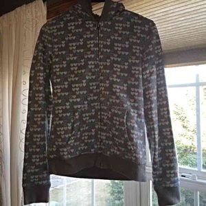 Aeropostale fur lined zip up hoodie