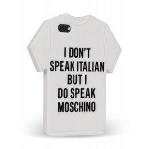 AUTHENTIC moschino iPhone 5 case