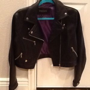 Leather jacket