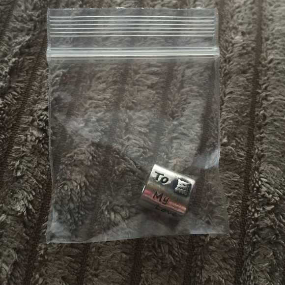 Pandora love letter charm