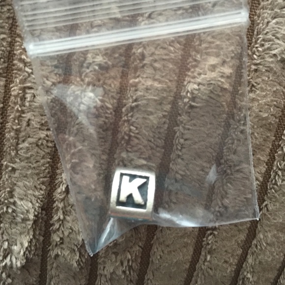 Letter K pandora charm