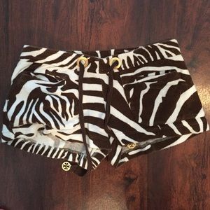 Tory burch terry shorts