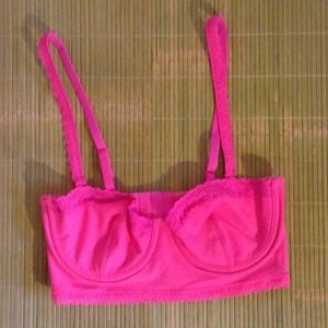 Hot Pink Victoria's Secret bustier