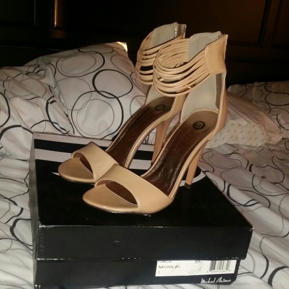 Nude sandals