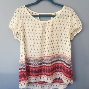 Fun Patterned (Paisley) Top