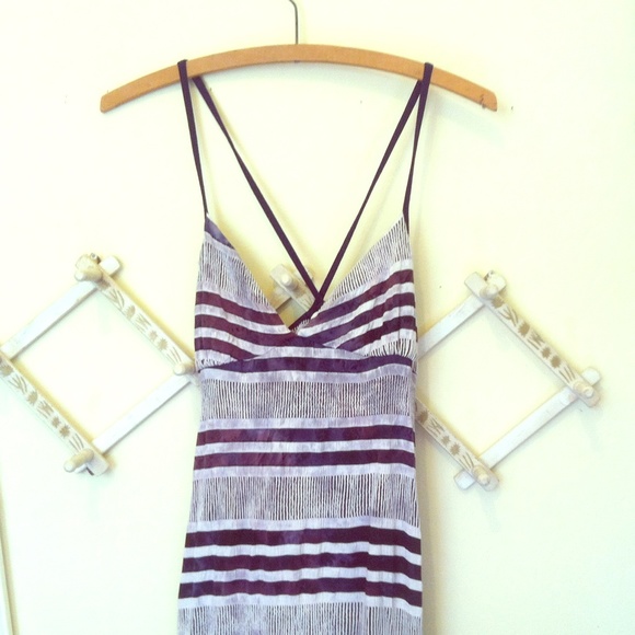 Striped Tylie Malibu Maxi Dress
