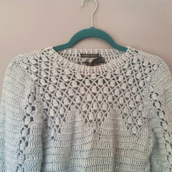 Classic Hand-Knit J.F. Adams Sweater (Vintage)