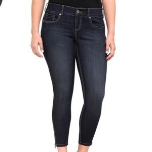 Torrid Ankle Zip Stiletto Jeans