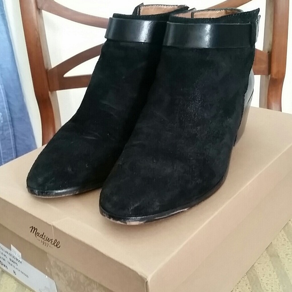 Black ankle boots