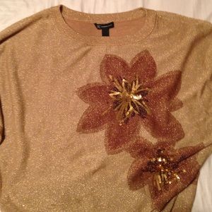 Gold sweater