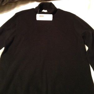 Black Chico's turtleneck sweater