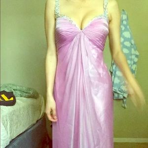 La femme size 4 pink dress