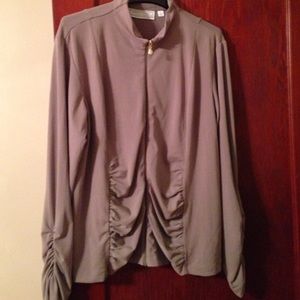 Bundle.  Tan thin jacket and shoes