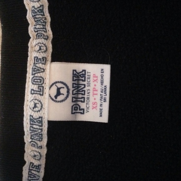 PINK Black and leopard print VS Pink Sweatshirt - Picture 3 of 3