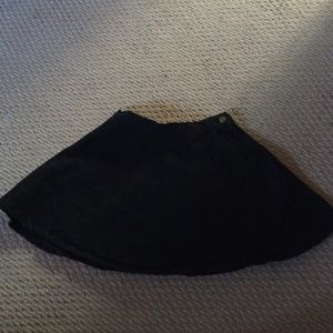 Black American apparel denim circle skirt
