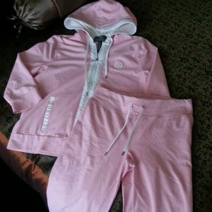 Ralph Lauren Active Wear pink track suit