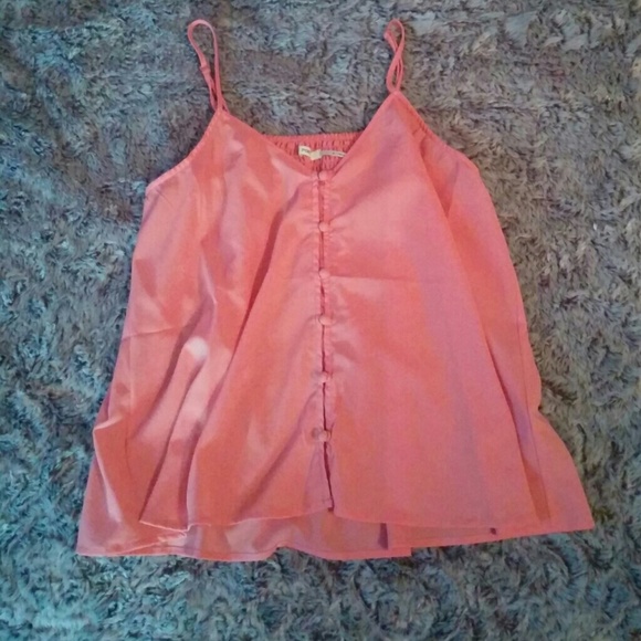 coral dress top
