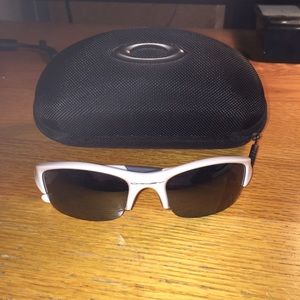 Oakley Flak Jacket Grey/White