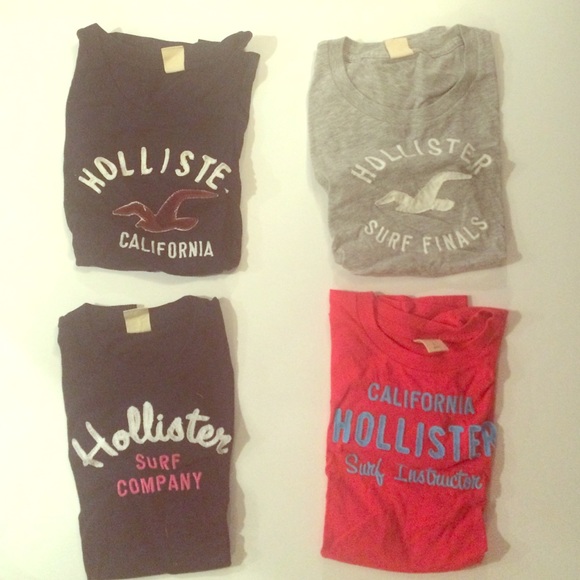 Hollister Graphic Tees