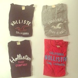 Hollister Graphic Tees